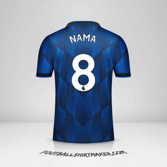 Jersey Manchester United 2021/2022 Ketiga -  nama - 8