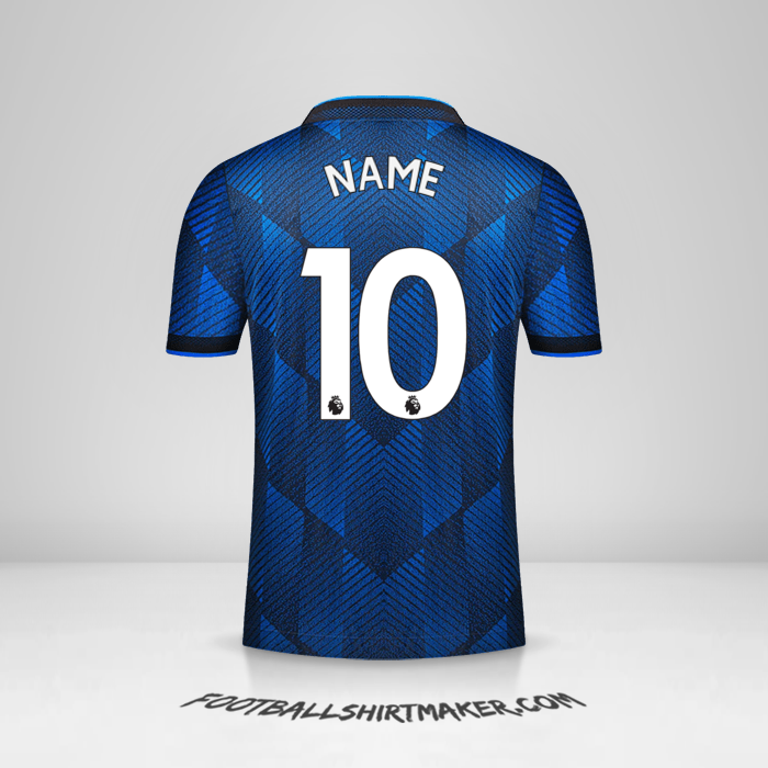 Jersey Manchester United 2021/2022 Third -  name - 10
