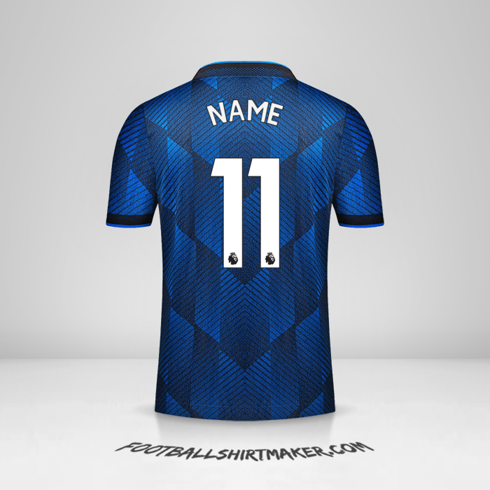 Jersey Manchester United 2021/2022 Third -  name - 11