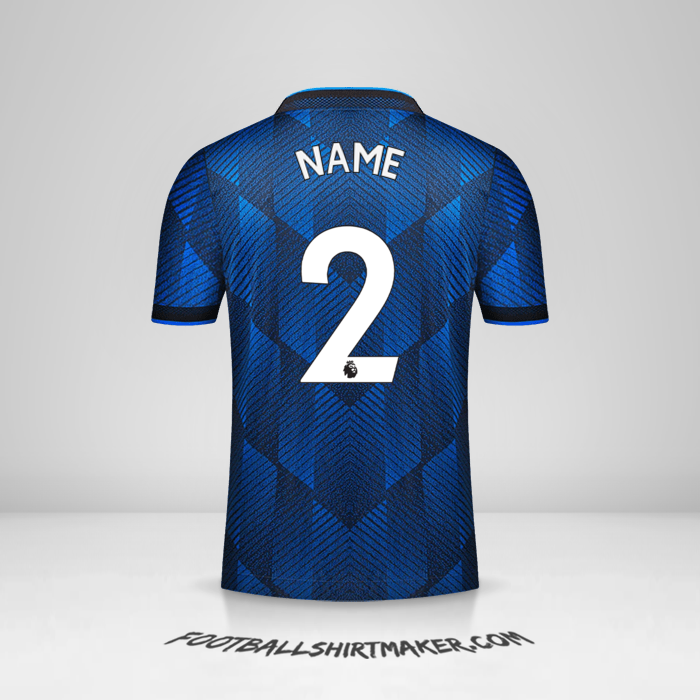 Jersey Manchester United 2021/2022 Third -  name - 2