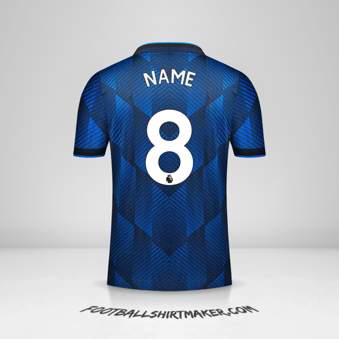 Jersey Manchester United 2021/2022 Third -  name - 8