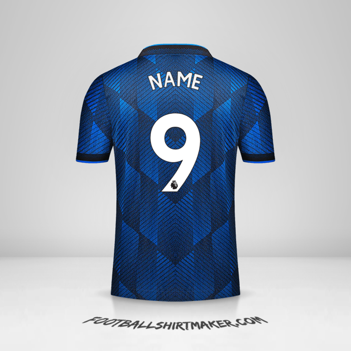 Trikot Manchester United 2021/2022 Dritte -  name - 9