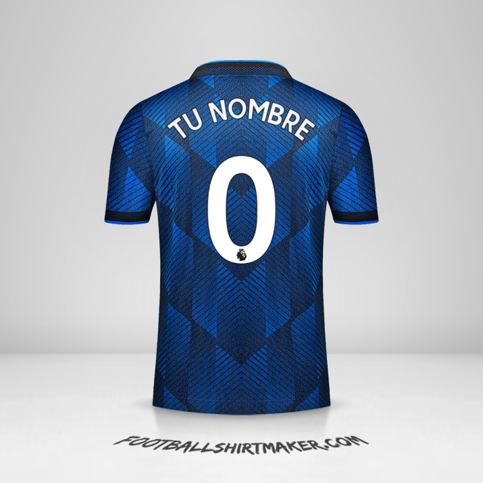 Camiseta Manchester United 2021/2022 III -  tu nombre - 0