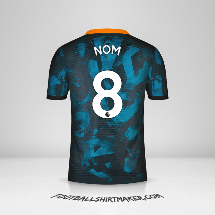 Maillot Chelsea 2021/2022 Troisième -  nom - 8