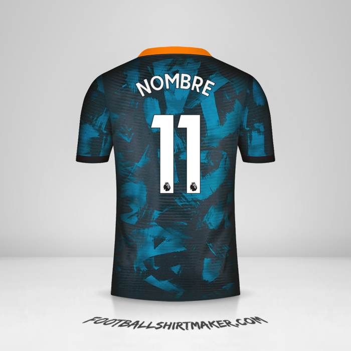 Jersey Chelsea 2021/2022 Tercera -  nombre - 11