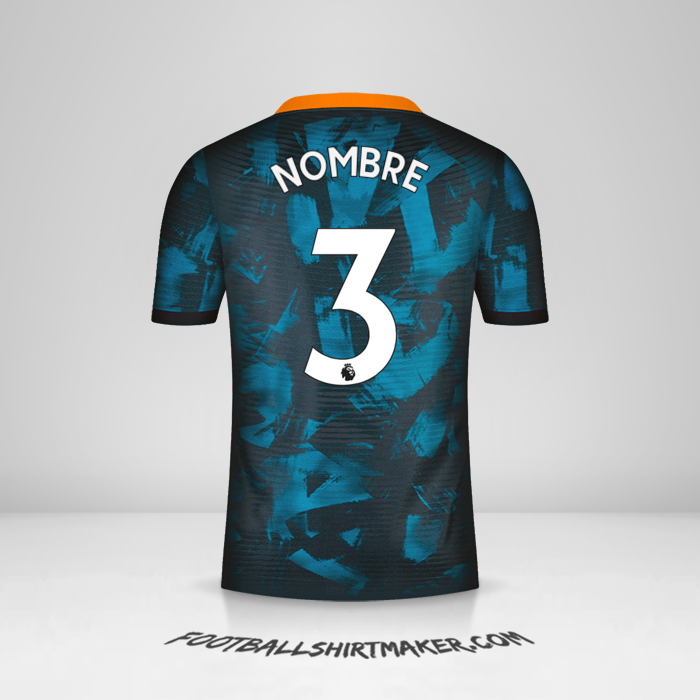Jersey Chelsea 2021/2022 Tercera -  nombre - 3