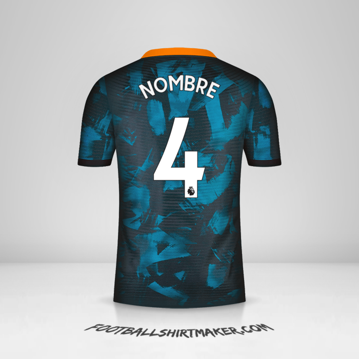 Jersey Chelsea 2021/2022 Tercera -  nombre - 4