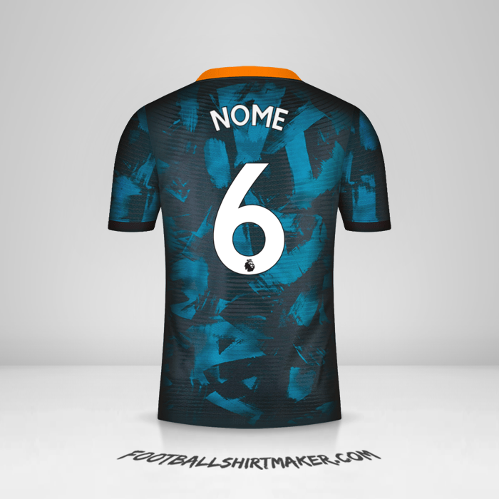 Maglia Chelsea 2021/2022 Terza -  nome - 6