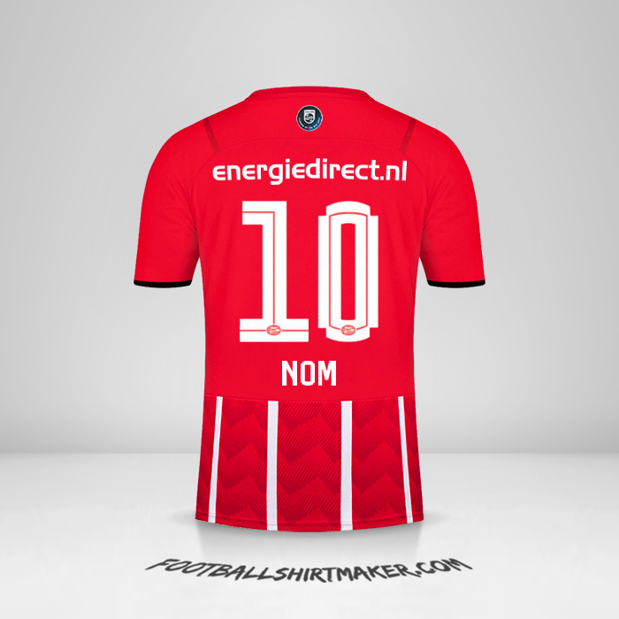 Maillot PSV 2021/2022 -  nom - 10