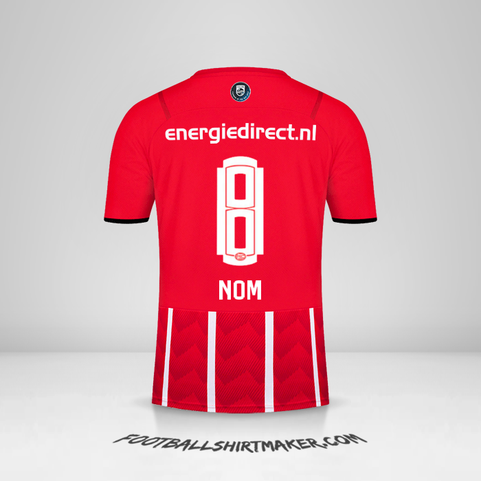 Maillot PSV 2021/2022 -  nom - 8