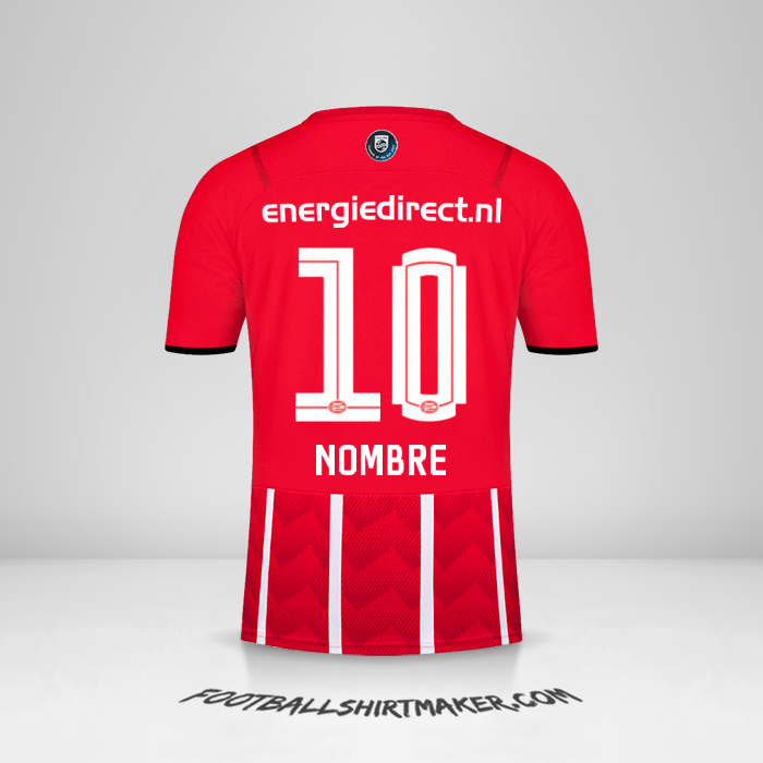 Jersey PSV 2021/2022 -  nombre - 10