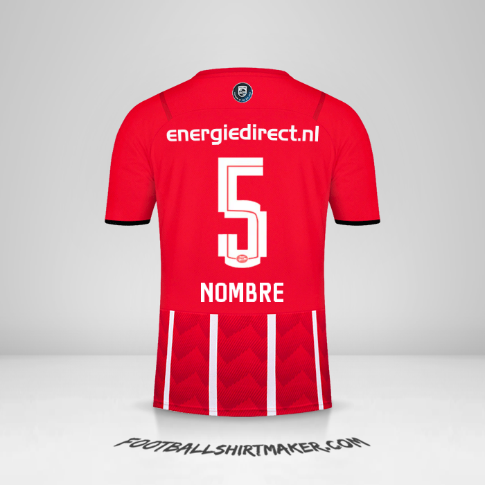 Jersey PSV 2021/2022 -  nombre - 5