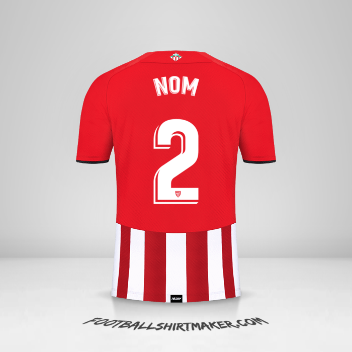 Maillot Athletic Club 2021/2022 -  nom - 2