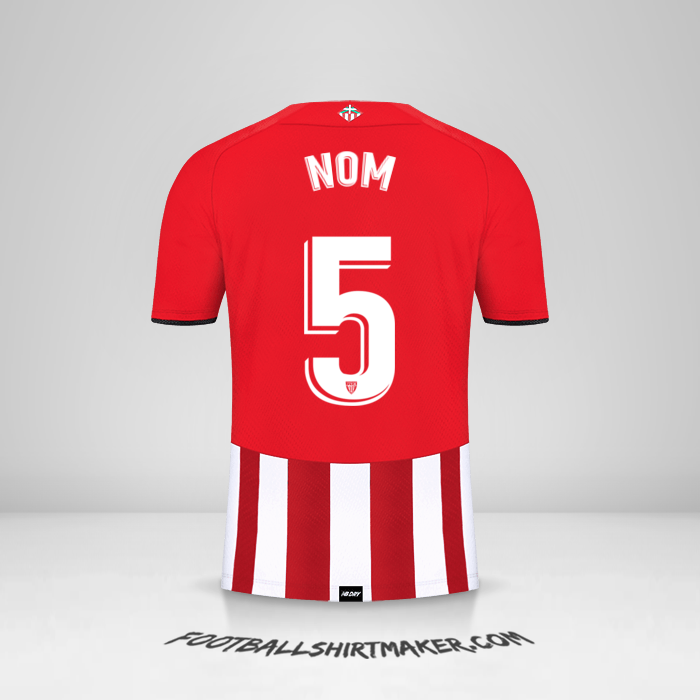 Maillot Athletic Club 2021/2022 -  nom - 5