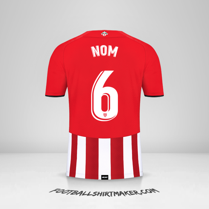 Maillot Athletic Club 2021/2022 -  nom - 6