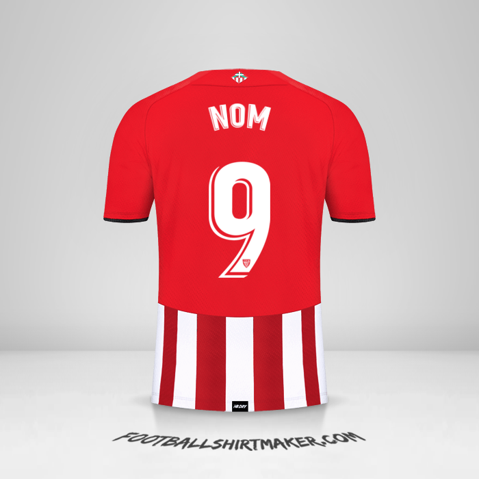 Maillot Athletic Club 2021/2022 -  nom - 9