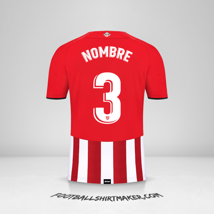 Jersey Athletic Club 2021/2022 -  nombre - 3