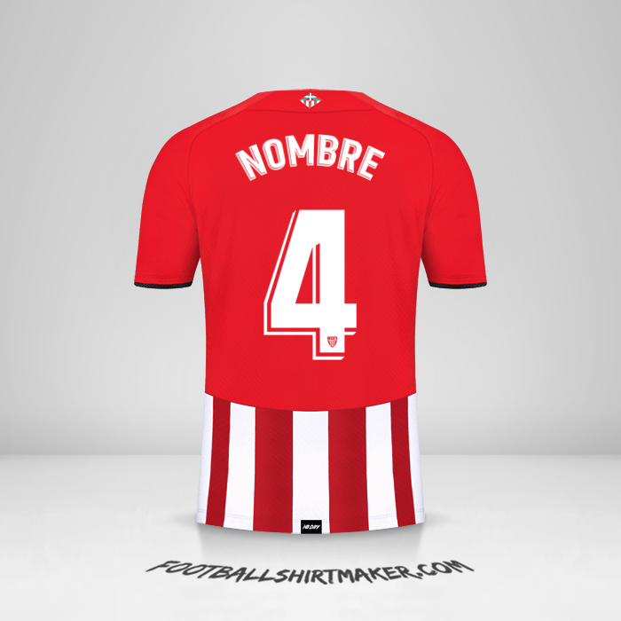 Jersey Athletic Club 2021/2022 -  nombre - 4