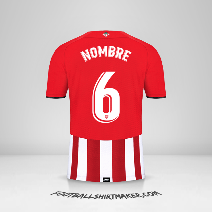 Jersey Athletic Club 2021/2022 -  nombre - 6