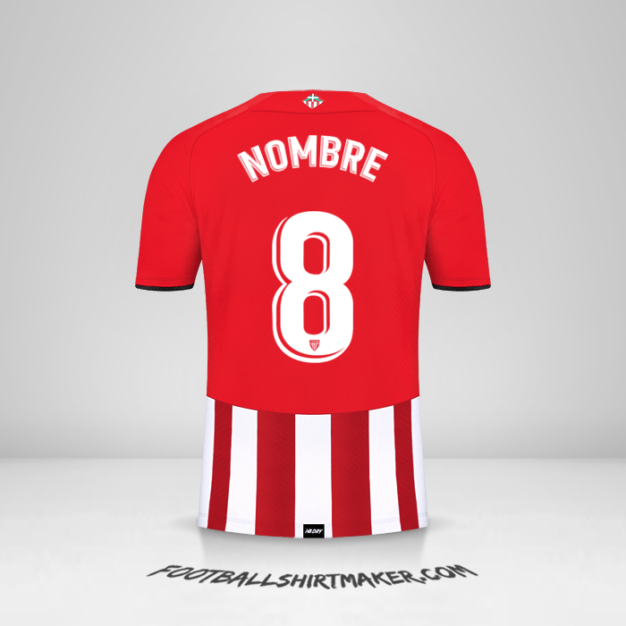 Jersey Athletic Club 2021/2022 -  nombre - 8