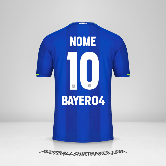 Maglia Bayer 04 Leverkusen 2021/2022 Seconda -  nome - 10