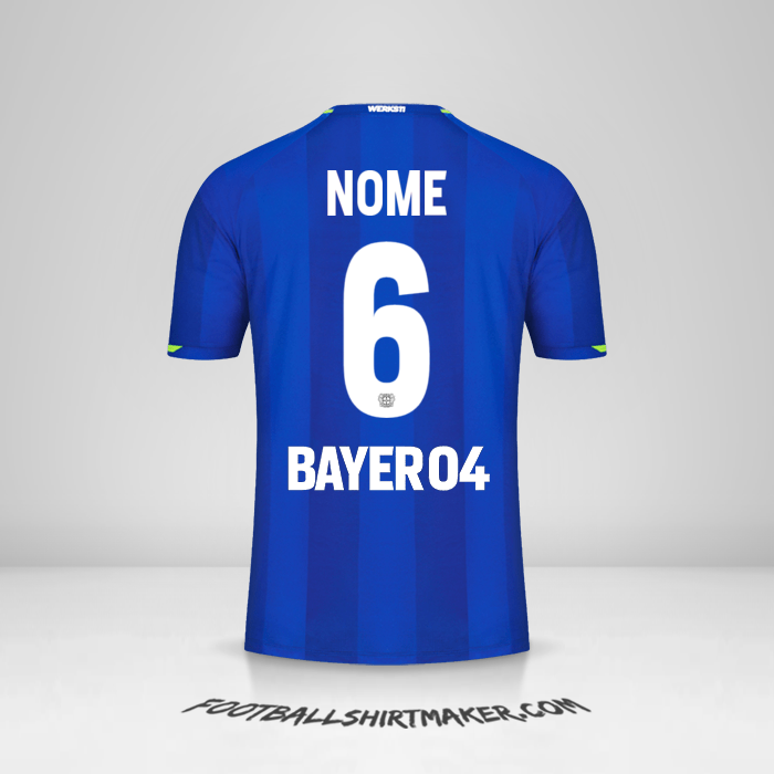 Maglia Bayer 04 Leverkusen 2021/2022 Seconda -  nome - 6