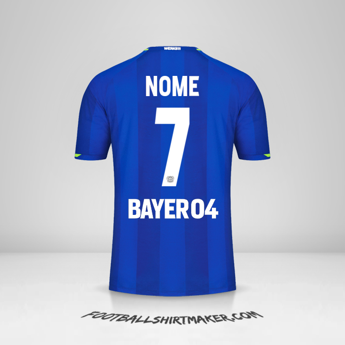 Maglia Bayer 04 Leverkusen 2021/2022 Seconda -  nome - 7