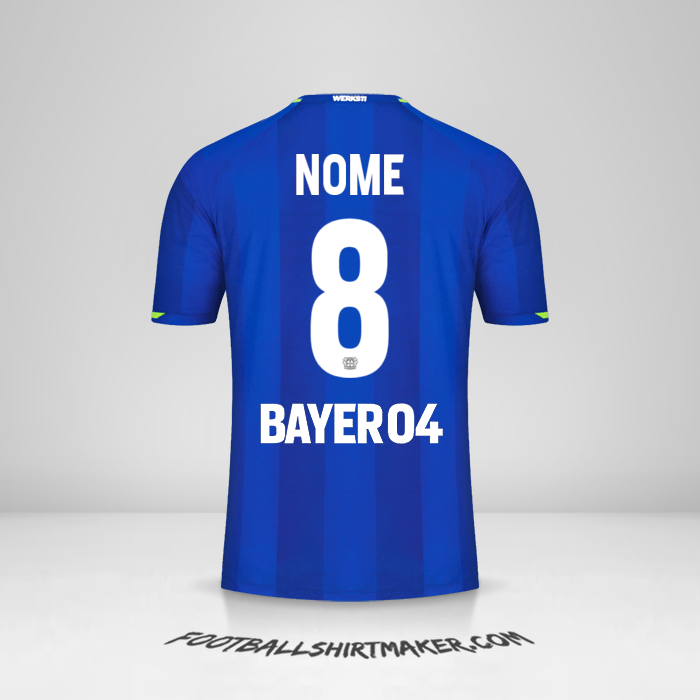 Camisa Bayer 04 Leverkusen 2021/2022 Alternativa -  nome - 8