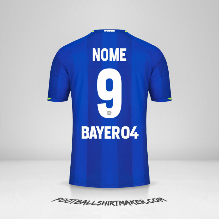 Maglia Bayer 04 Leverkusen 2021/2022 Seconda -  nome - 9