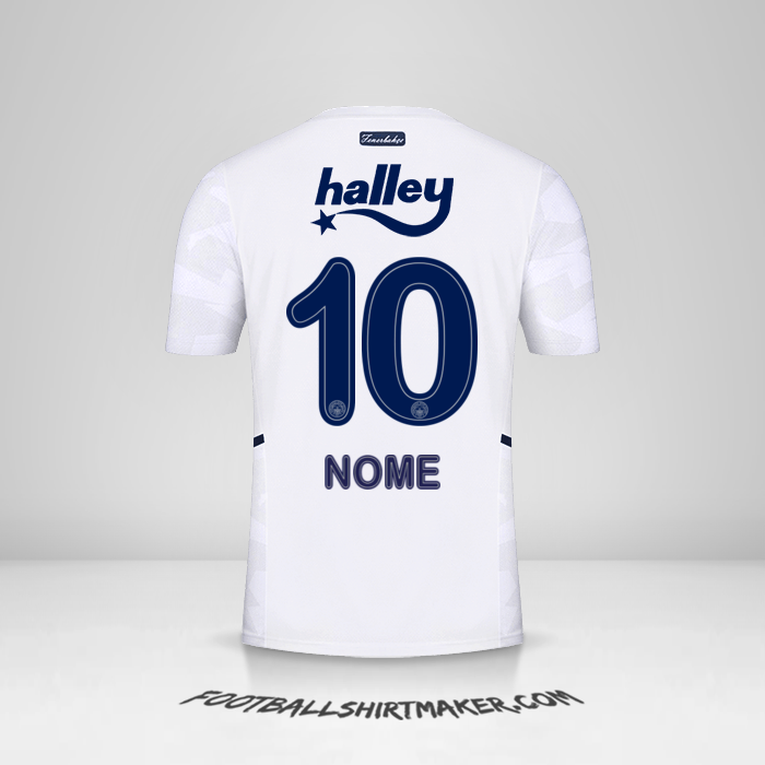 Maglia Fenerbahce SK 2021/2022 Seconda -  nome - 10