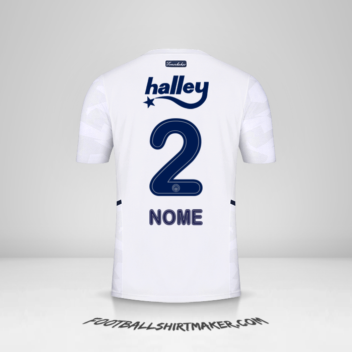 Maglia Fenerbahce SK 2021/2022 Seconda -  nome - 2
