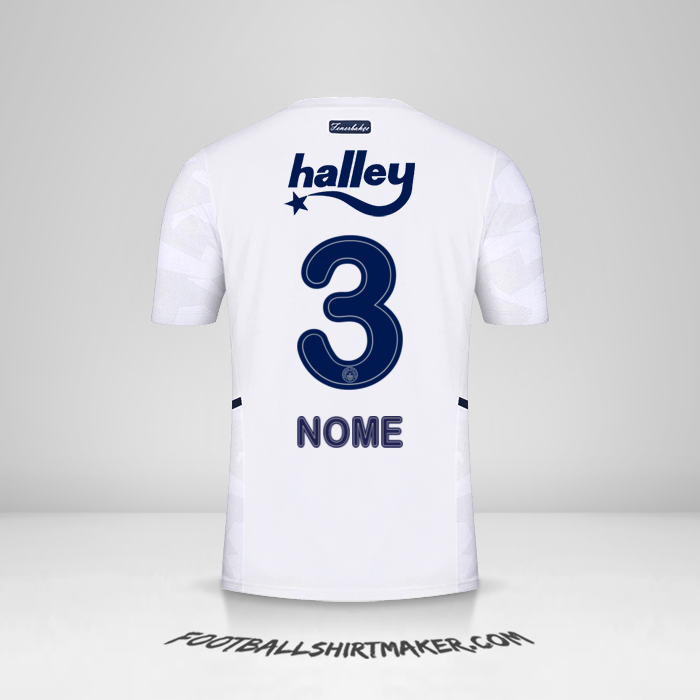 Camisa Fenerbahce SK 2021/2022 Alternativa -  nome - 3