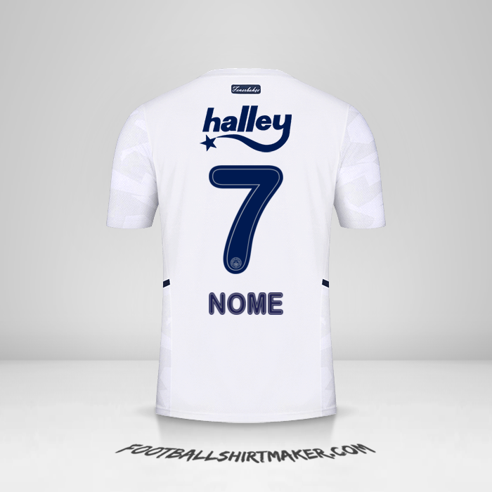 Camisola Fenerbahce SK 2021/2022 Alternativa -  nome - 7