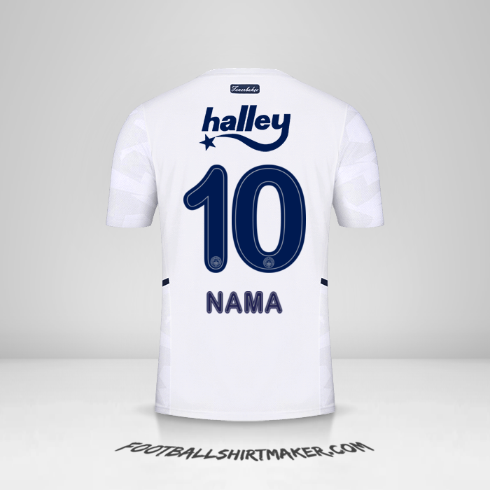 Jersey Fenerbahce SK 2021/2022 Alternatif -  nama - 10