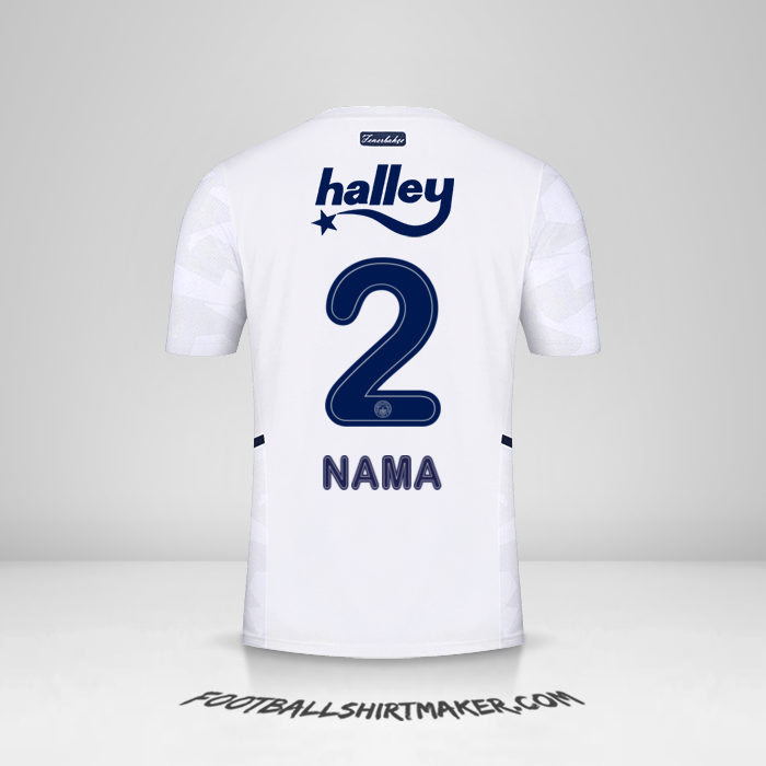 Jersey Fenerbahce SK 2021/2022 Alternatif -  nama - 2