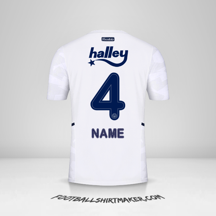 Jersey Fenerbahce SK 2021/2022 Away -  name - 4
