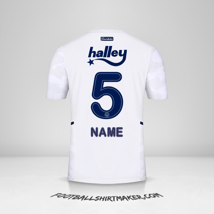 Jersey Fenerbahce SK 2021/2022 Away -  name - 5