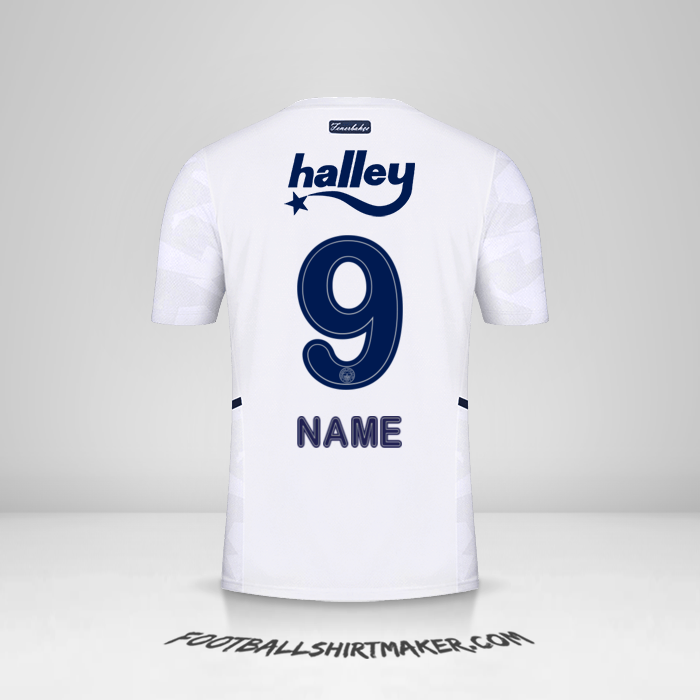 Jersey Fenerbahce SK 2021/2022 Away -  name - 9