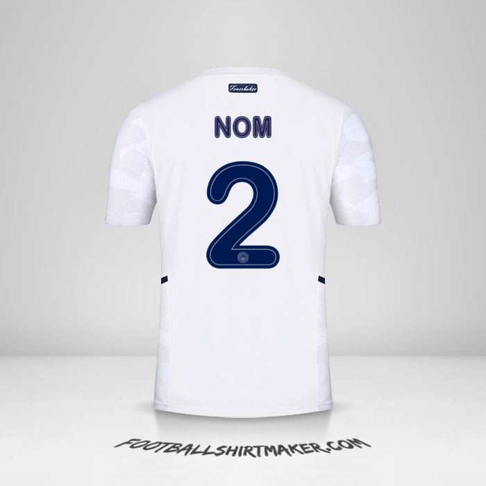Maillot Fenerbahce SK Cup 2021/2022 Extérieur -  nom - 2