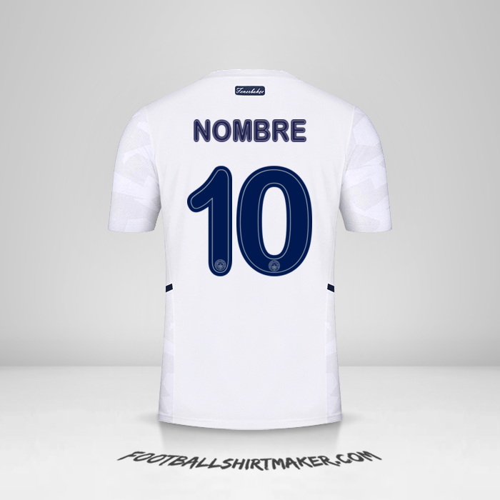 Jersey Fenerbahce SK Cup 2021/2022 Visita -  nombre - 10