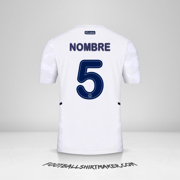 Jersey Fenerbahce SK Cup 2021/2022 Visita -  nombre - 5