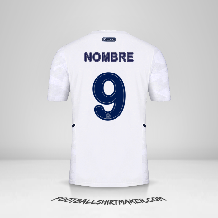 Jersey Fenerbahce SK Cup 2021/2022 Visita -  nombre - 9