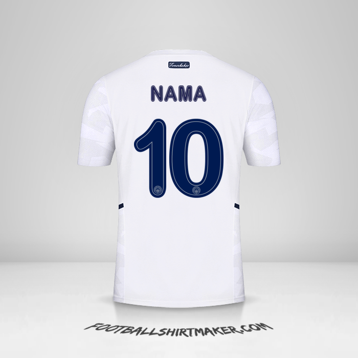 Jersey Fenerbahce SK Cup 2021/2022 Alternatif -  nama - 10