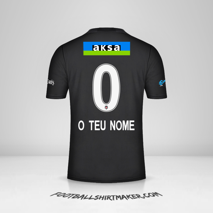 Camisola Besiktas JK 2021/2022 II -  o teu nome - 0