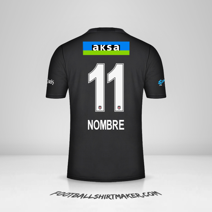 Jersey Besiktas JK 2021/2022 Visita -  nombre - 11