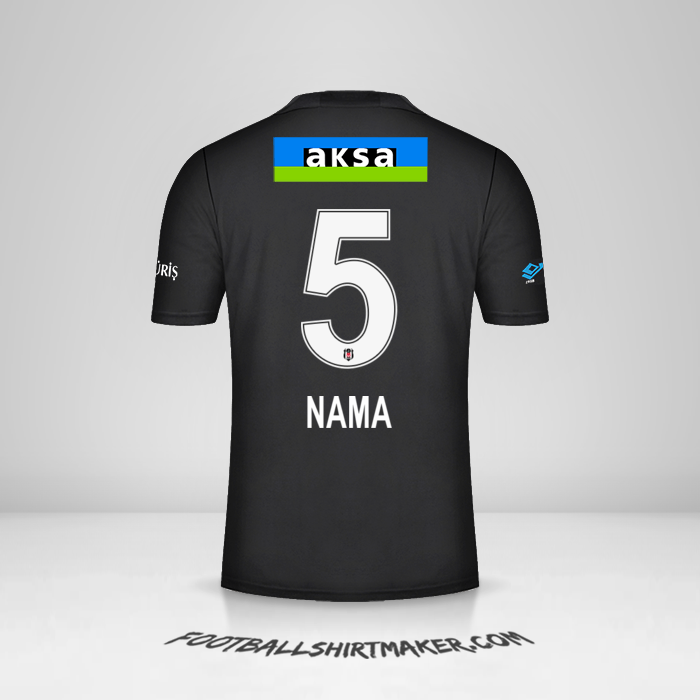 Jersey Besiktas JK 2021/2022 Alternatif -  nama - 5