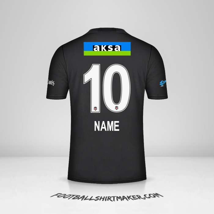 Trikot Besiktas JK 2021/2022 Auswärts -  name - 10
