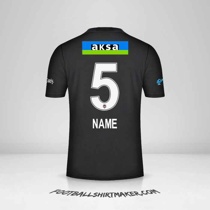 Jersey Besiktas JK 2021/2022 Away -  name - 5