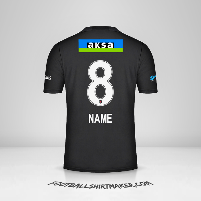 Jersey Besiktas JK 2021/2022 Away -  name - 8