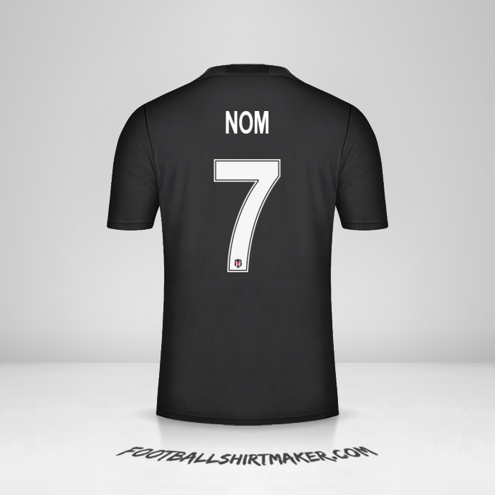 Maillot Besiktas JK Cup 2021/2022 Extérieur -  nom - 7